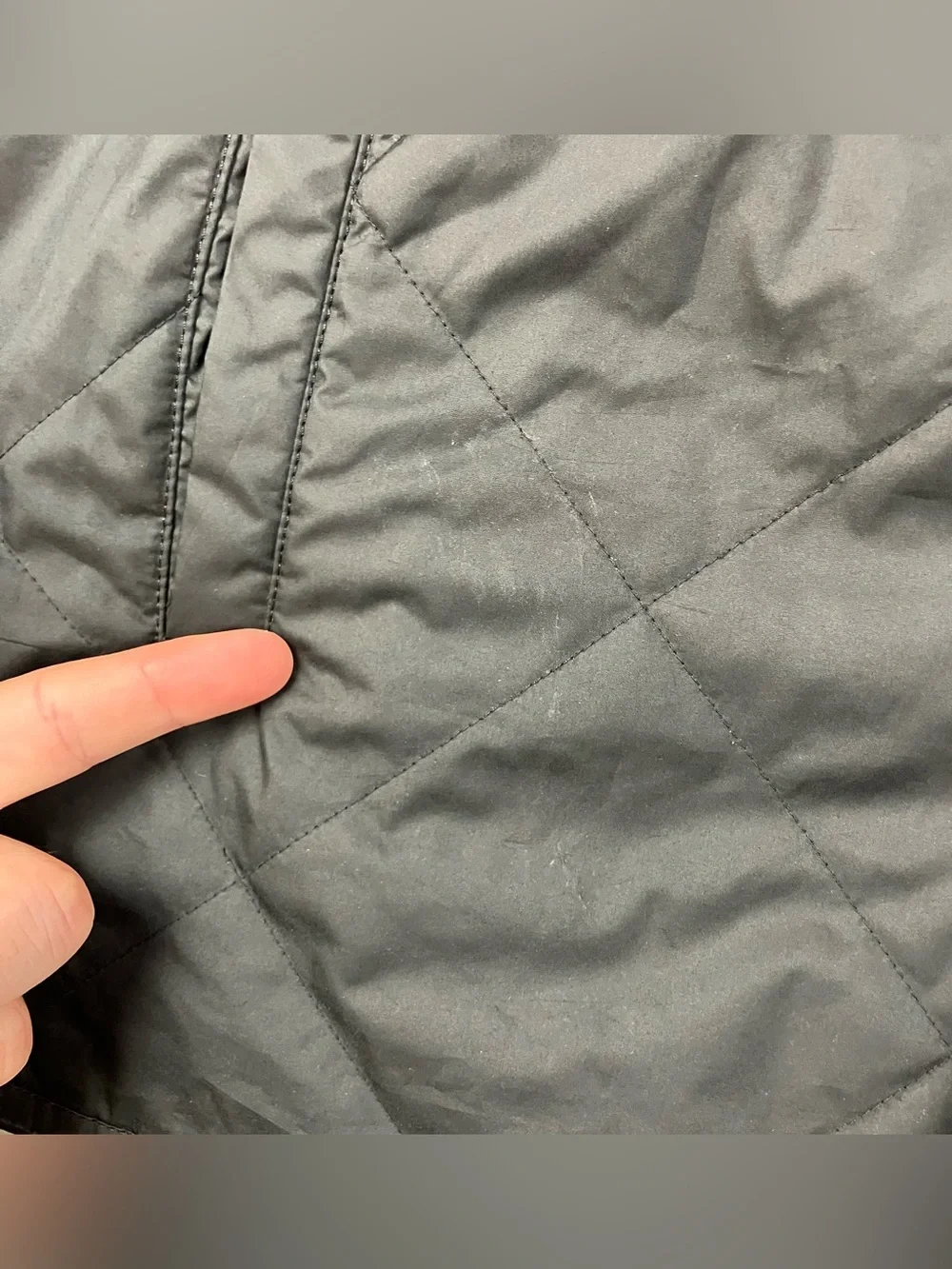 Patagonia Men’s Size L Black Quilted Bomber Piffer Jacket Full Zip